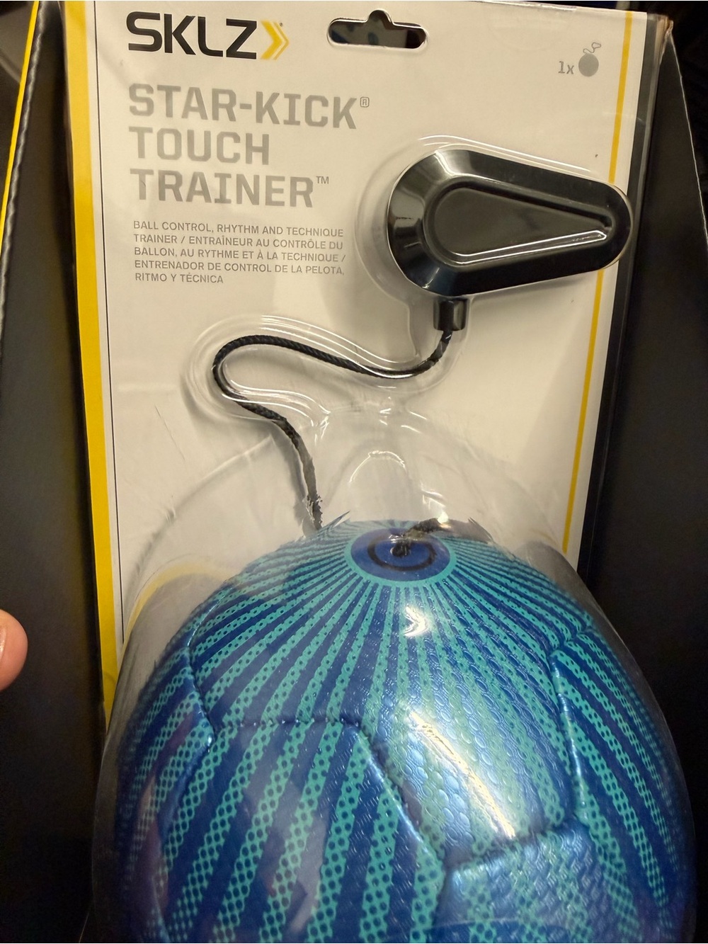 SKLZ Star-Kick Touch Trainer - Blue Teal Practice Ball